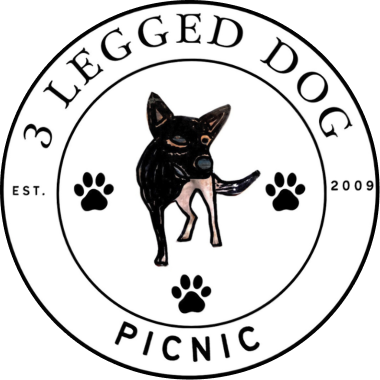 3-Legged Dog Picnic logo
