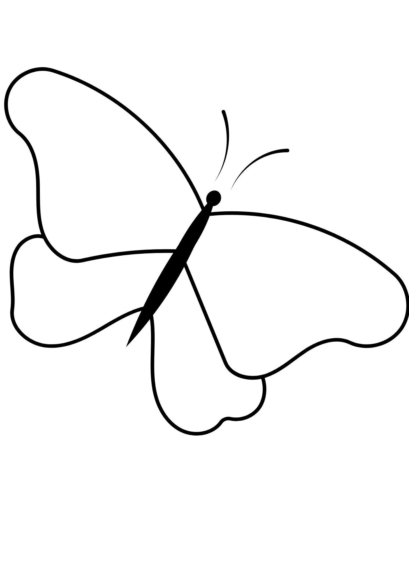 Illustration eines Schmetterlings als Symbol für die persönliche Transformation, Entfaltung und Veränderungsprozesse durch das Matrix-Dossier im Soul Spa Berlin.