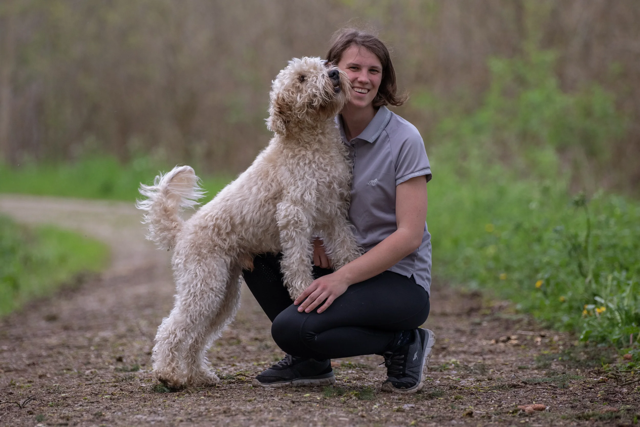 Sarah mit Billy