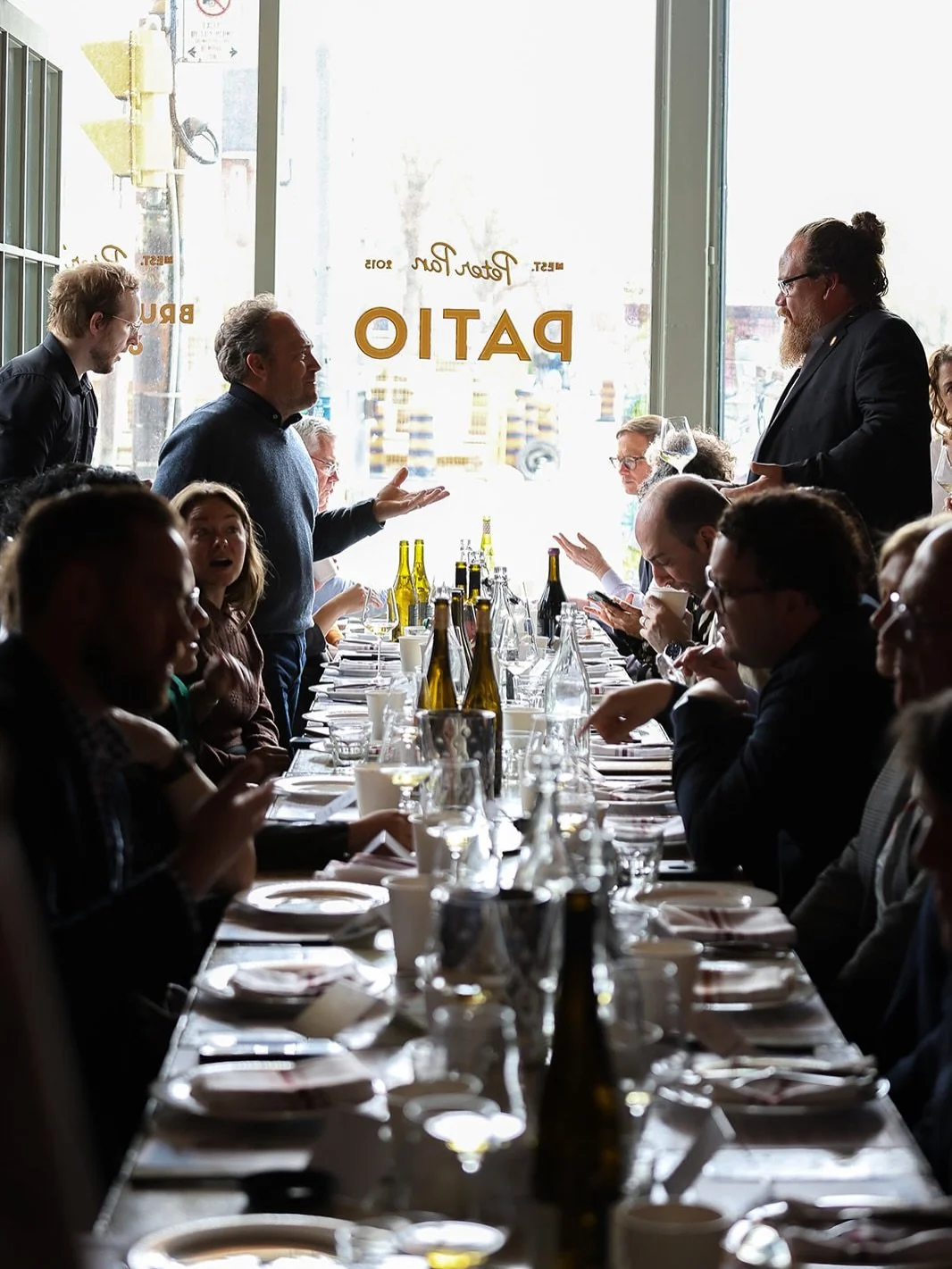 Around the table with New York Wine in Toronto. Good wine, good conversation and a chance to discover what New York has to offer.