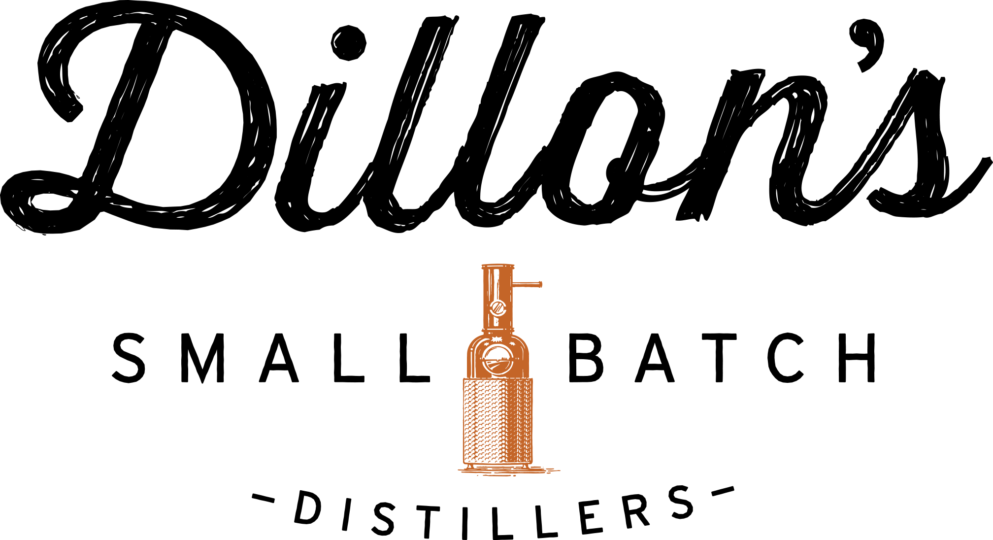 Line drawing of a handheld butane torch with an orange body and black nozzle, during daylight