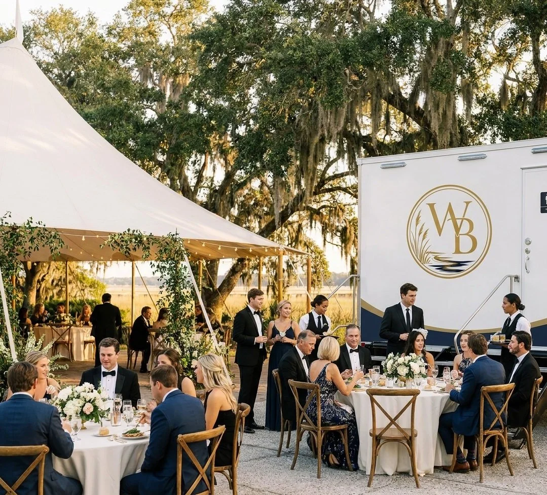luxury restroom trailer in South Carolina for luxury wedding