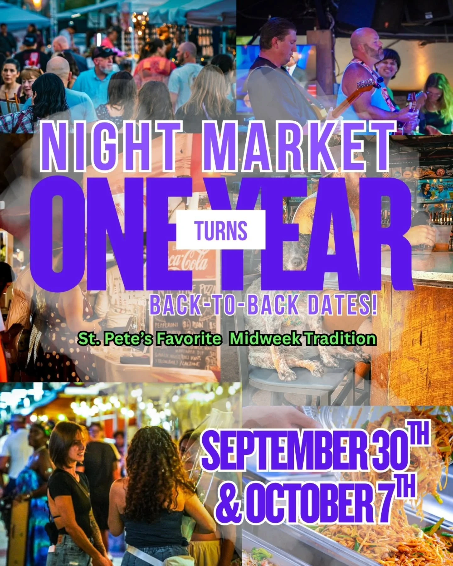 St. Pete Night Market 1st Anniversary Round 1!