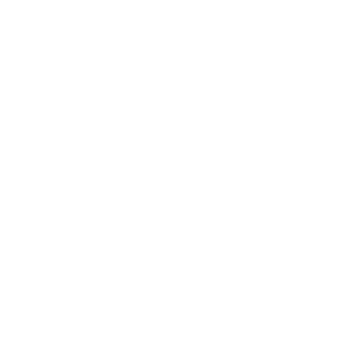 Vector graphic of a pen nib with geometric design elements on a black background.
