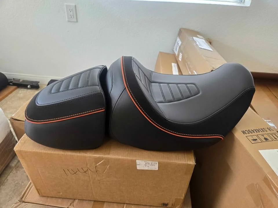 TCMT Driver & Passenger Seats Fit For Harley CVO Road Street Glide '23-'25