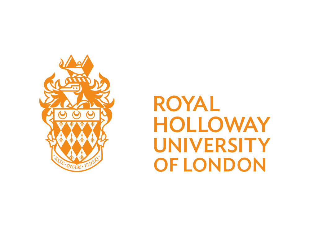 Royal Holloway University of London logo.