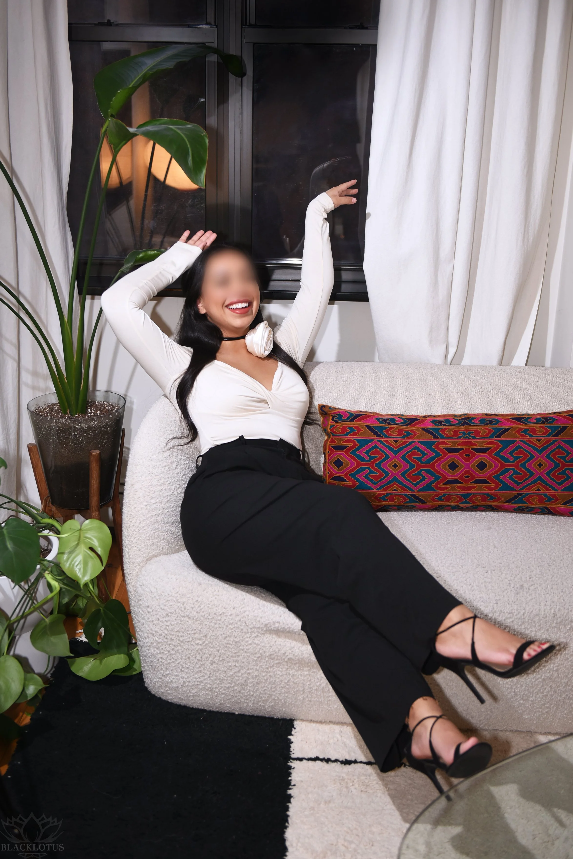 Amara Rio NYC laughing