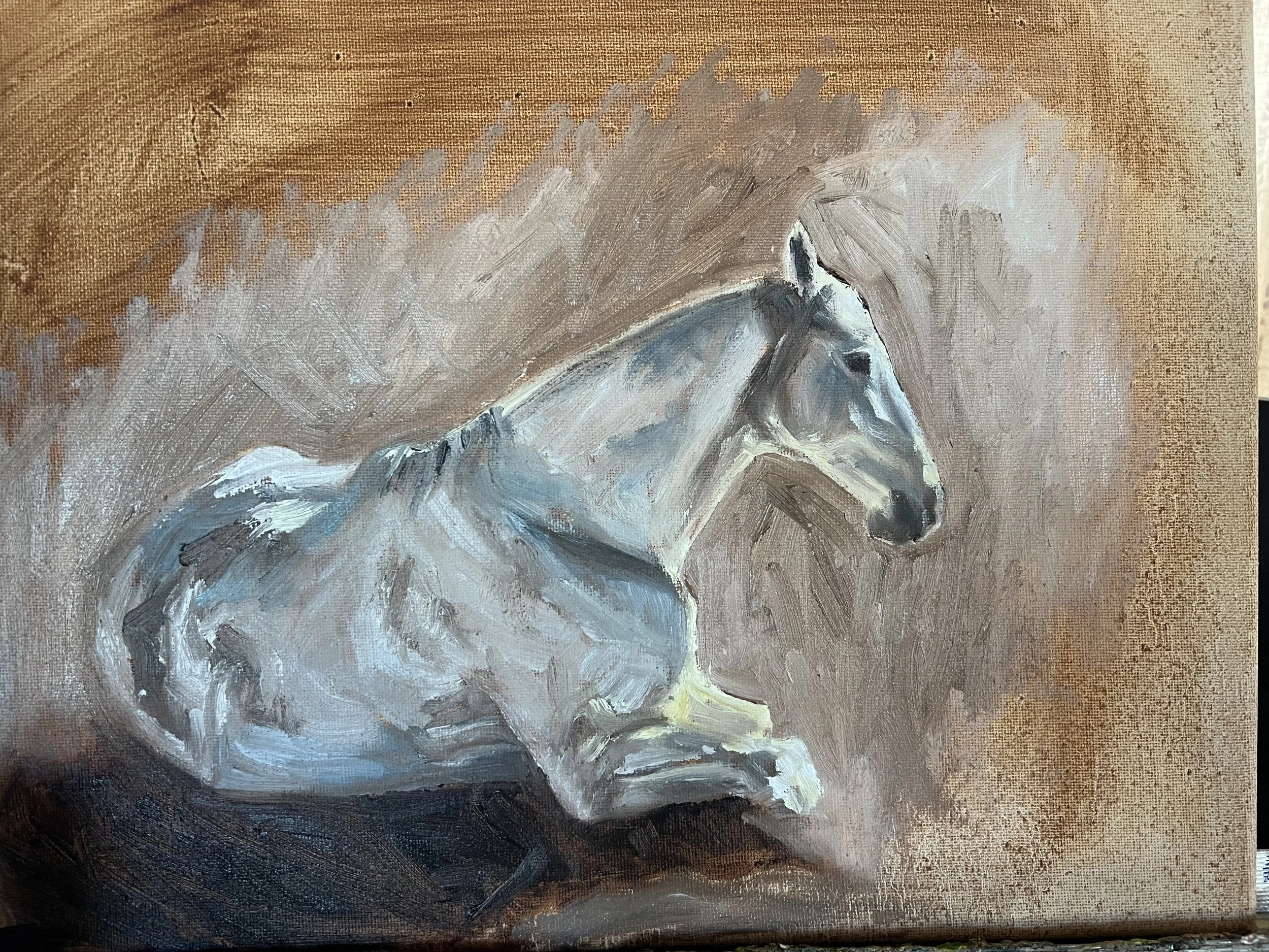 Oil on canvas, 11 x 14 inches