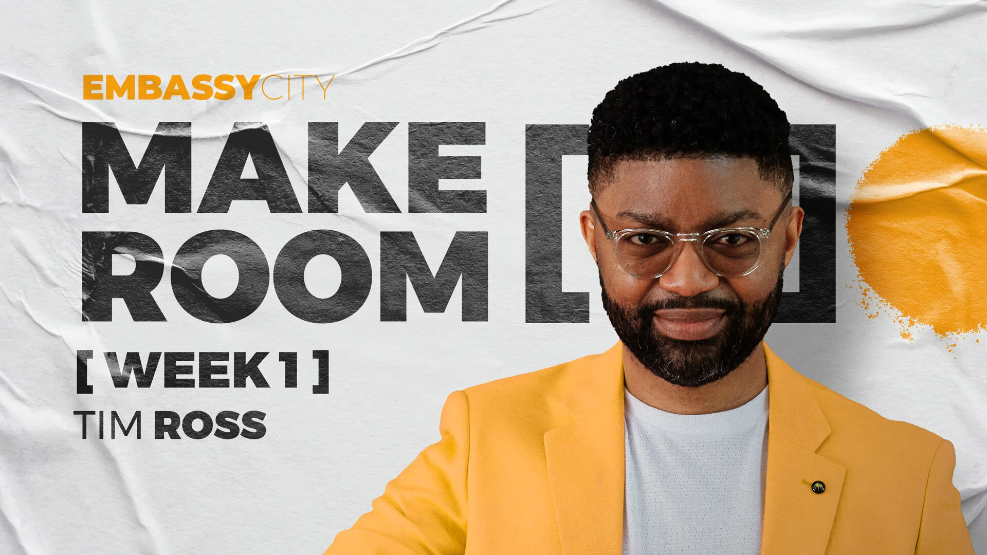 Make Room - Week 1: Pray For More