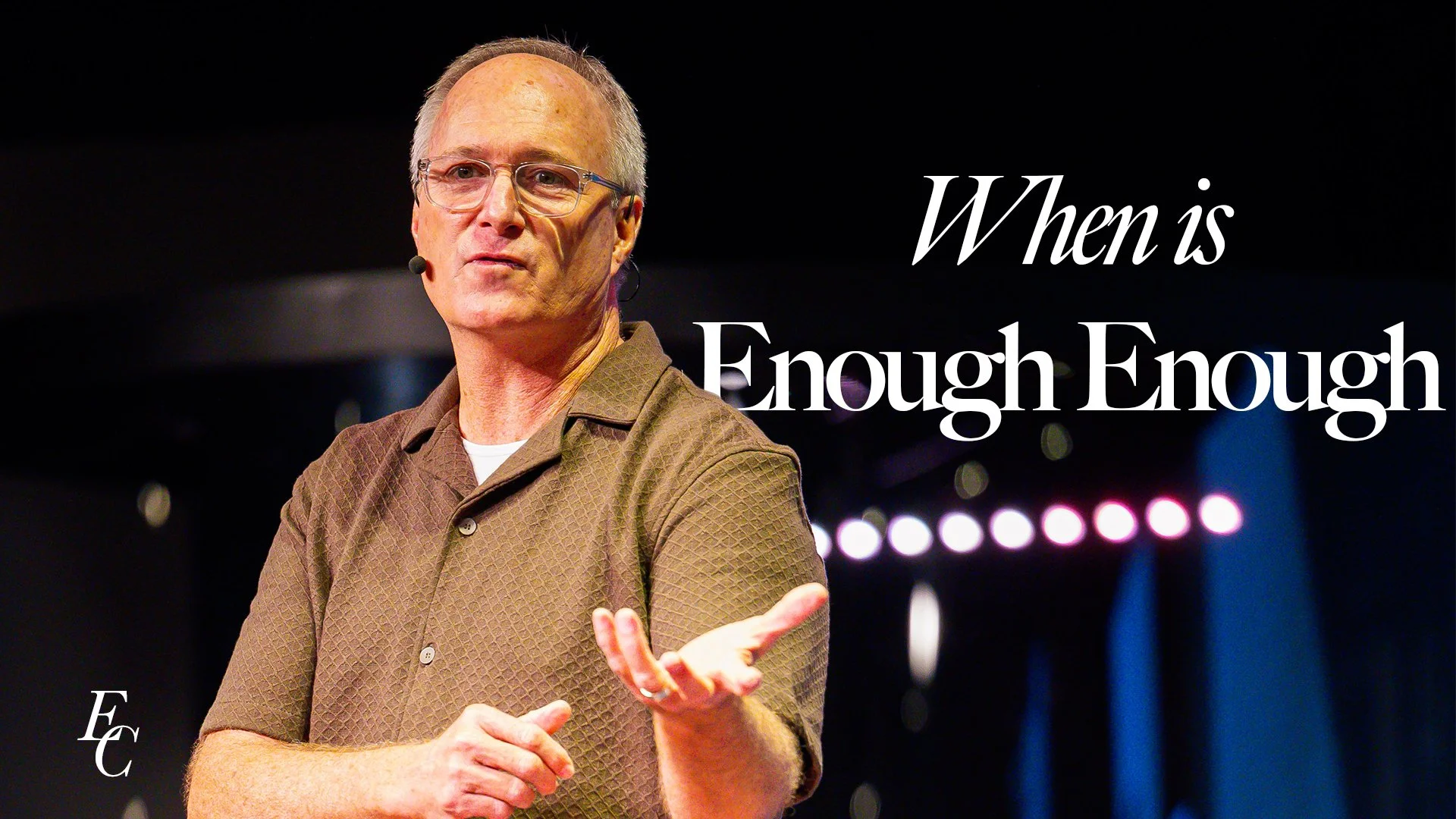 When is Enough Enough
