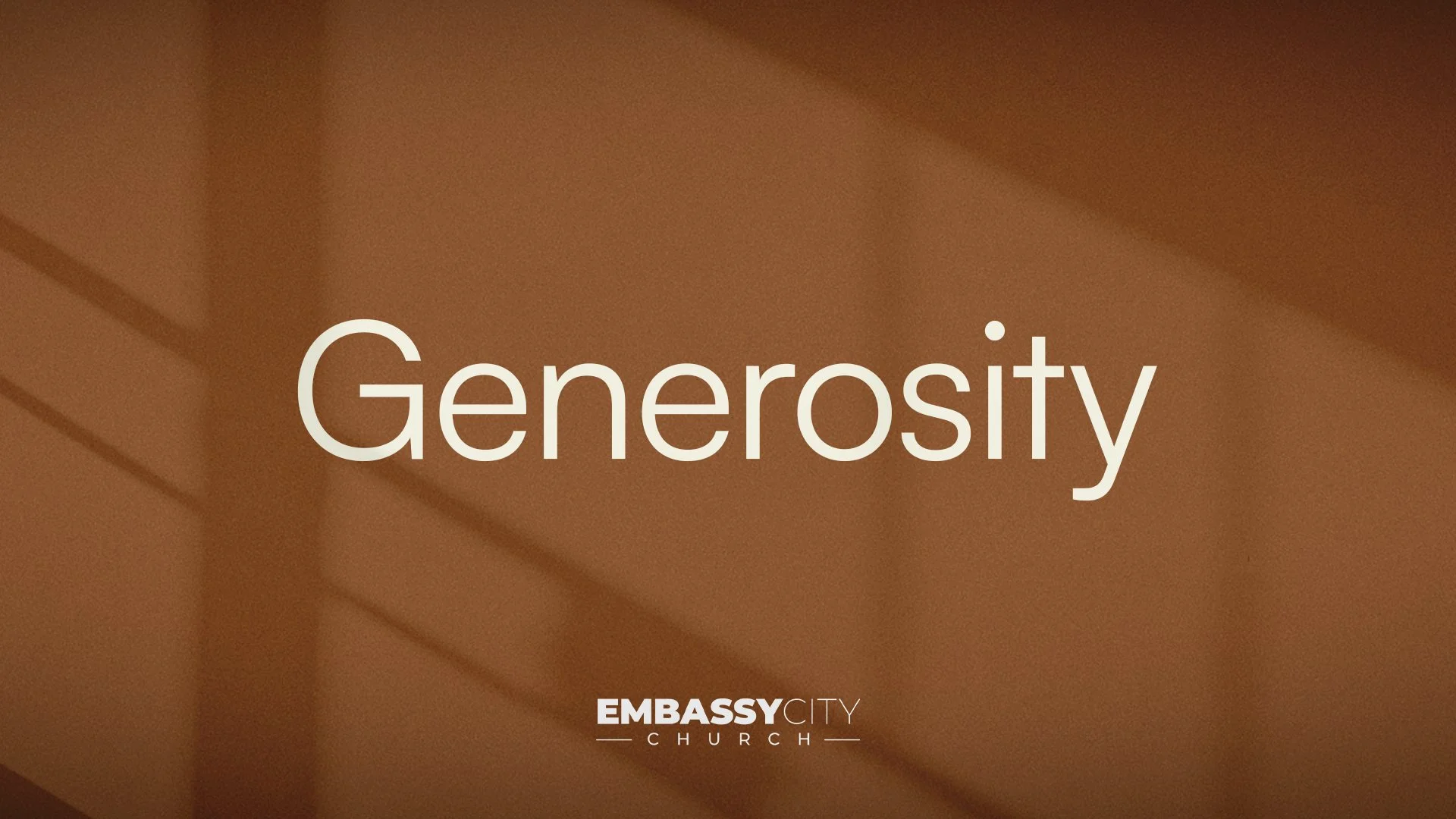 Generosity