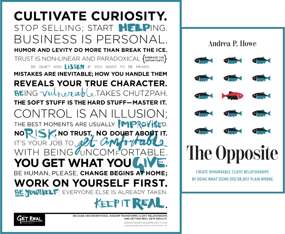 Get Real Manifesto and The Opposite book cover