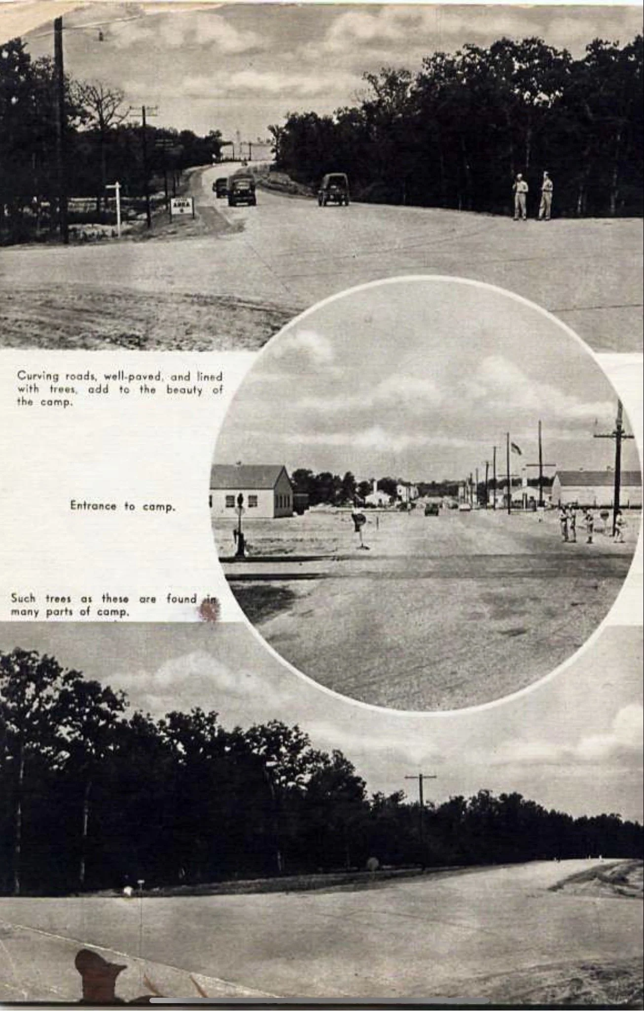 Entrance into Camp Maxey photo
