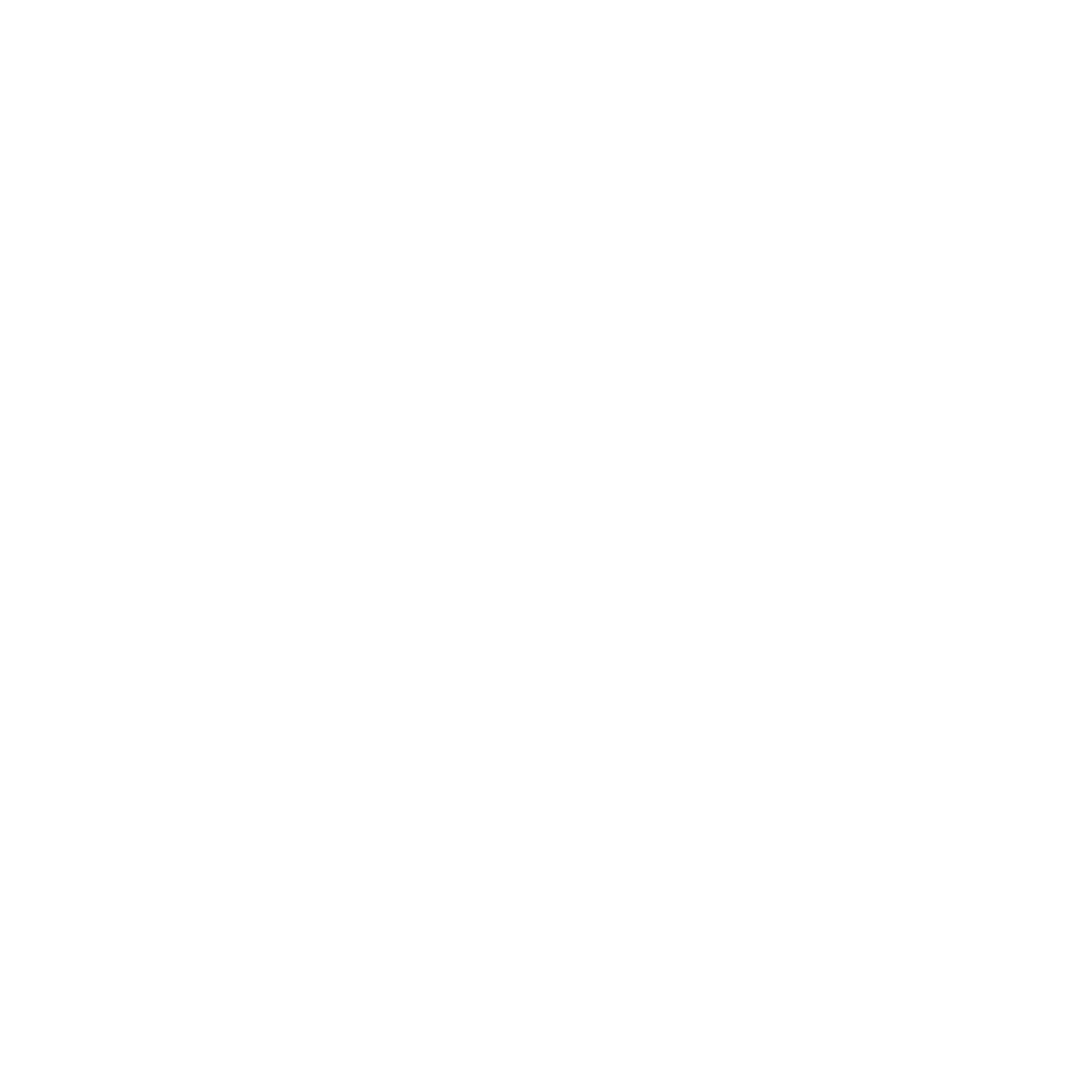A black background with a white line drawing of a plant with three leaves, one at the top, one in the middle, and one at the bottom.