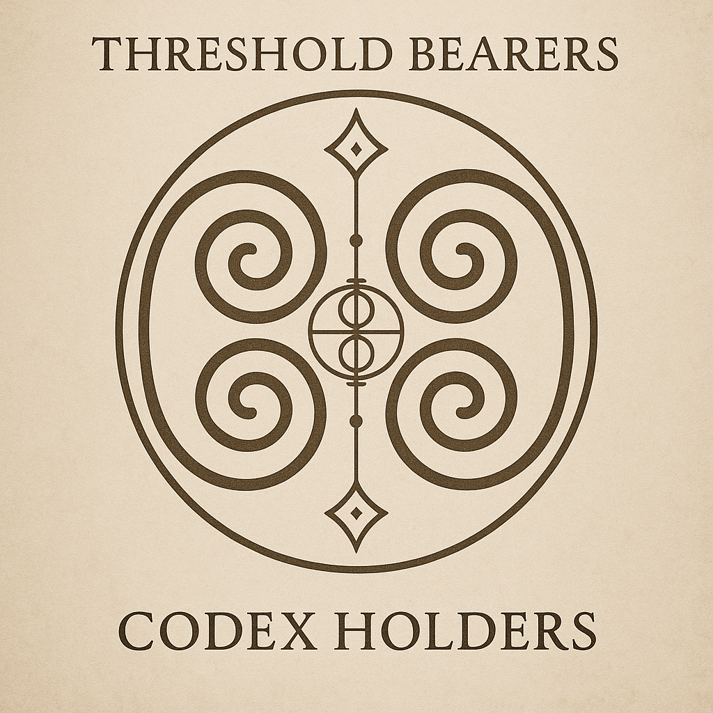 Threshold Bearers and Codex Holders