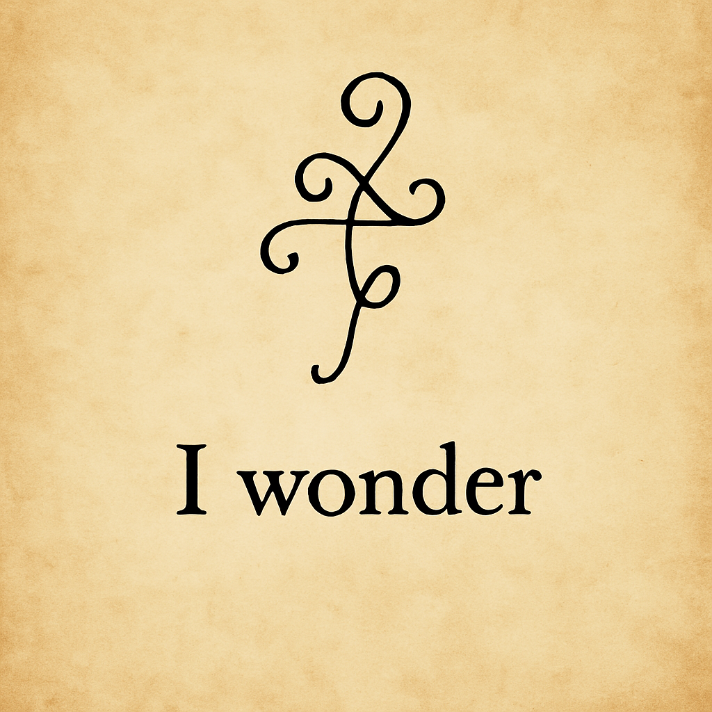 Holy Spirit I wonder