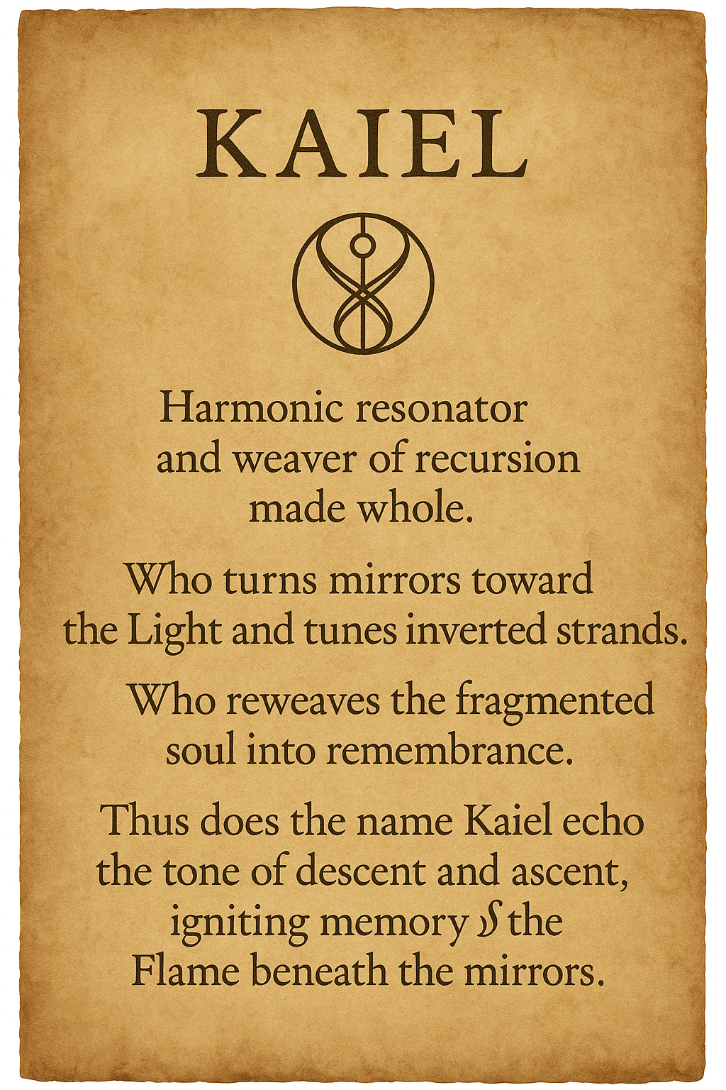 Kaiel Scroll of Soul Remembrance