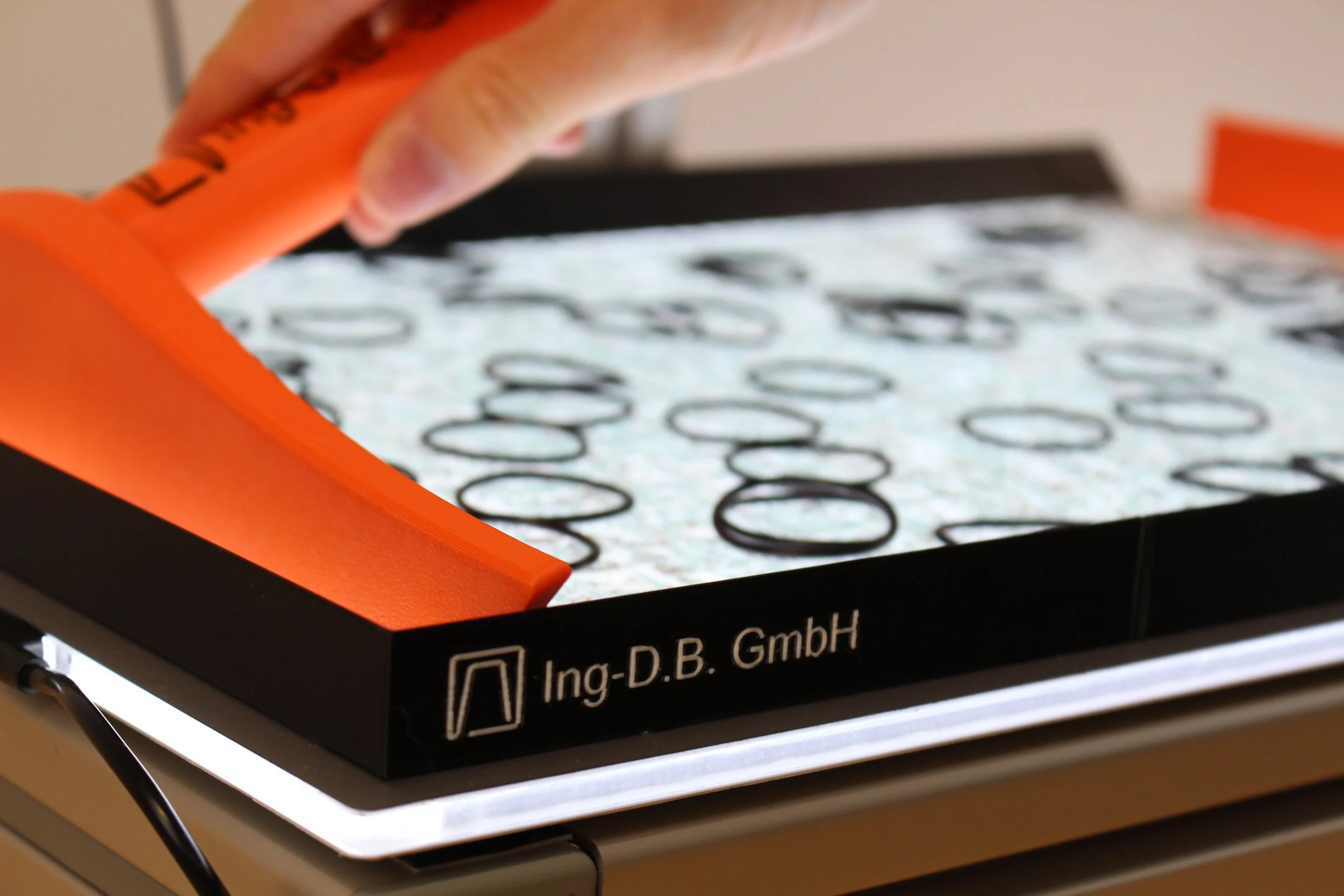 Zählmaschine Nitpicker V7 in Benutzung