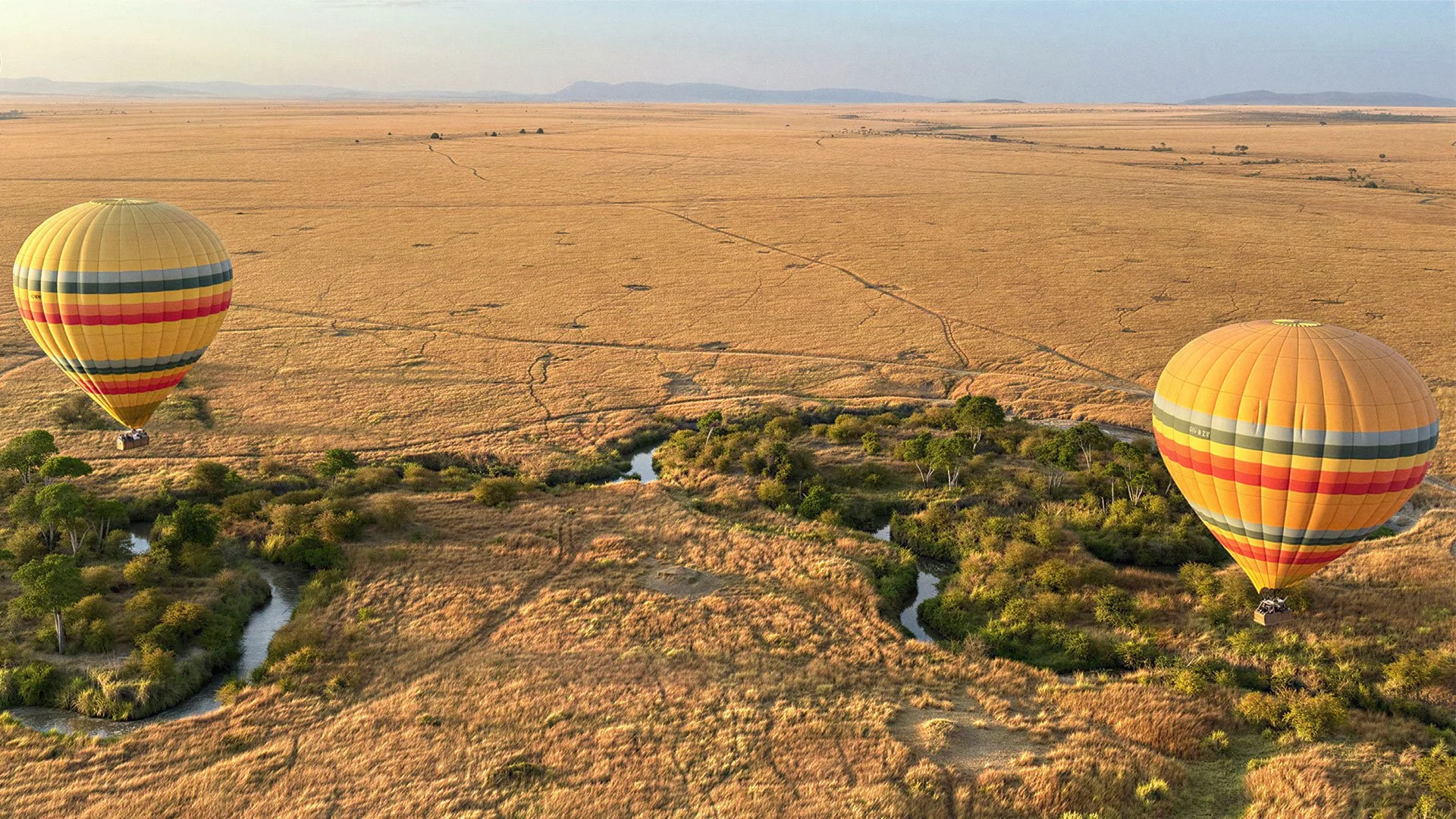 Masai Mara and Serengeti balloon Safaris in Kenya and Tanzania