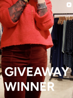 Giveaway winner AW25 2.0