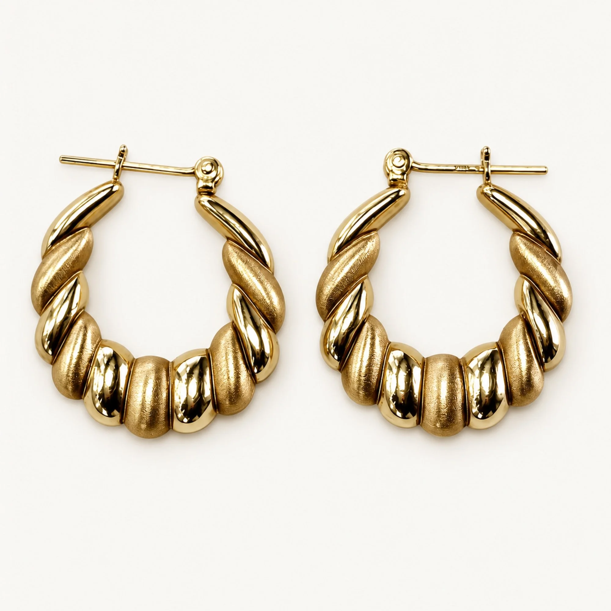 Gold Hoop Earrings