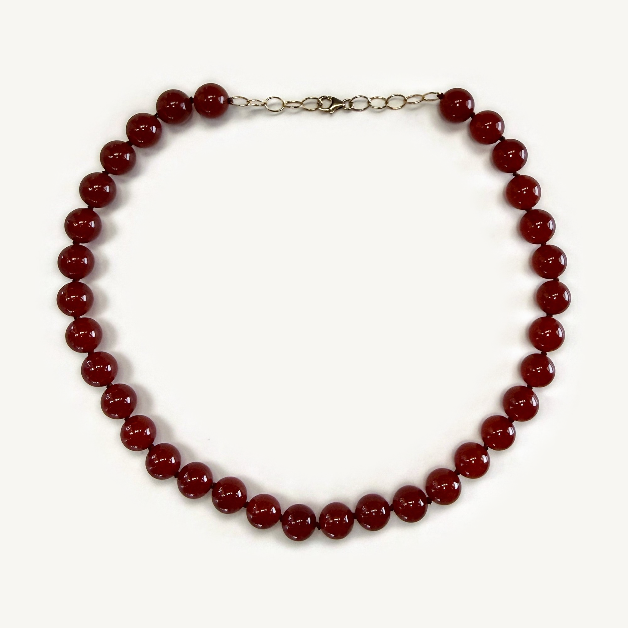 HILDI Necklace — Carnelian