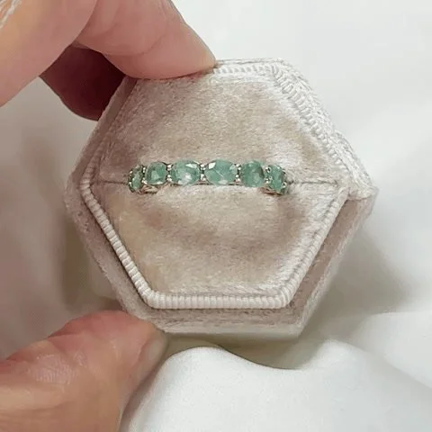 Emerald Eternity Band