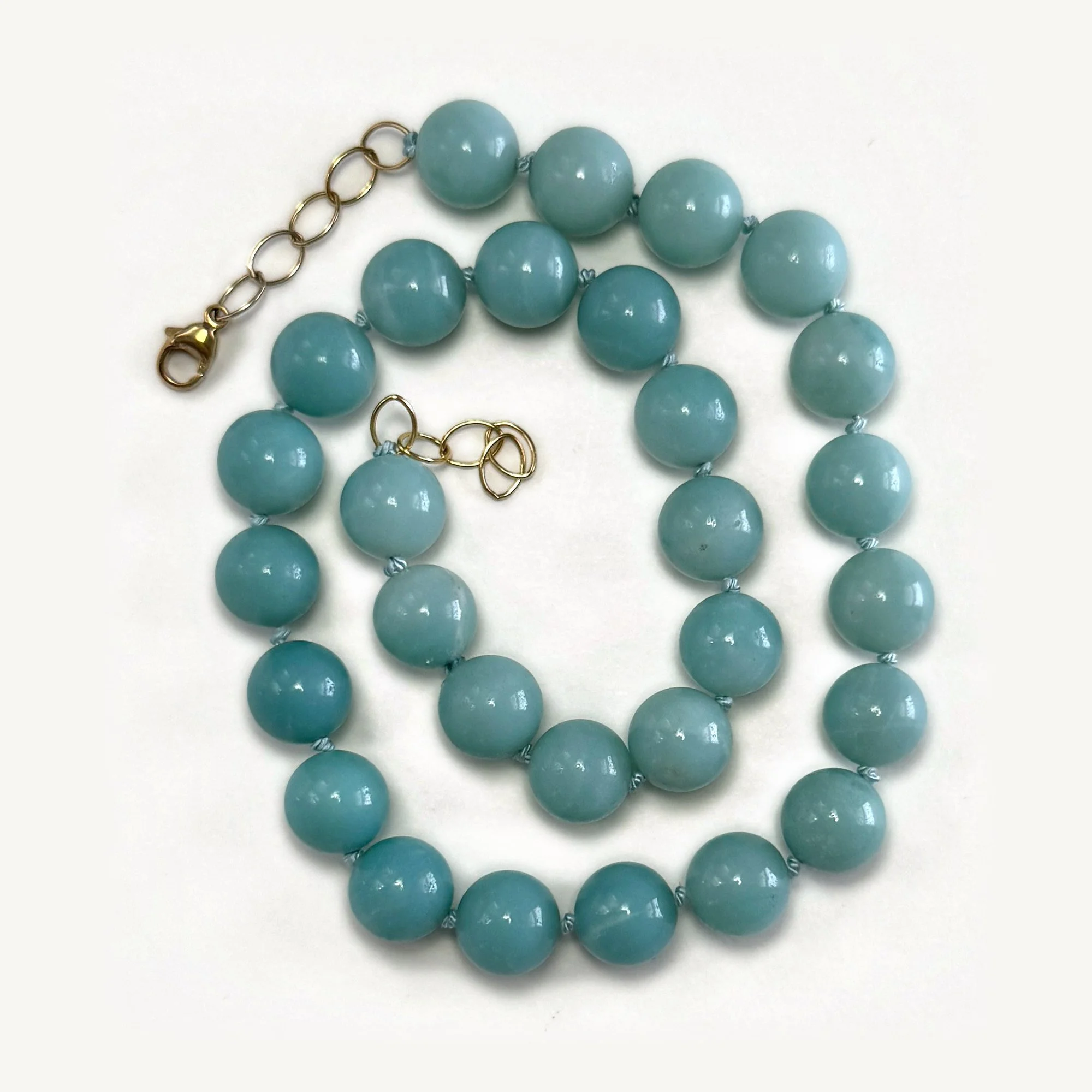 HILDI Necklace — Amazonite