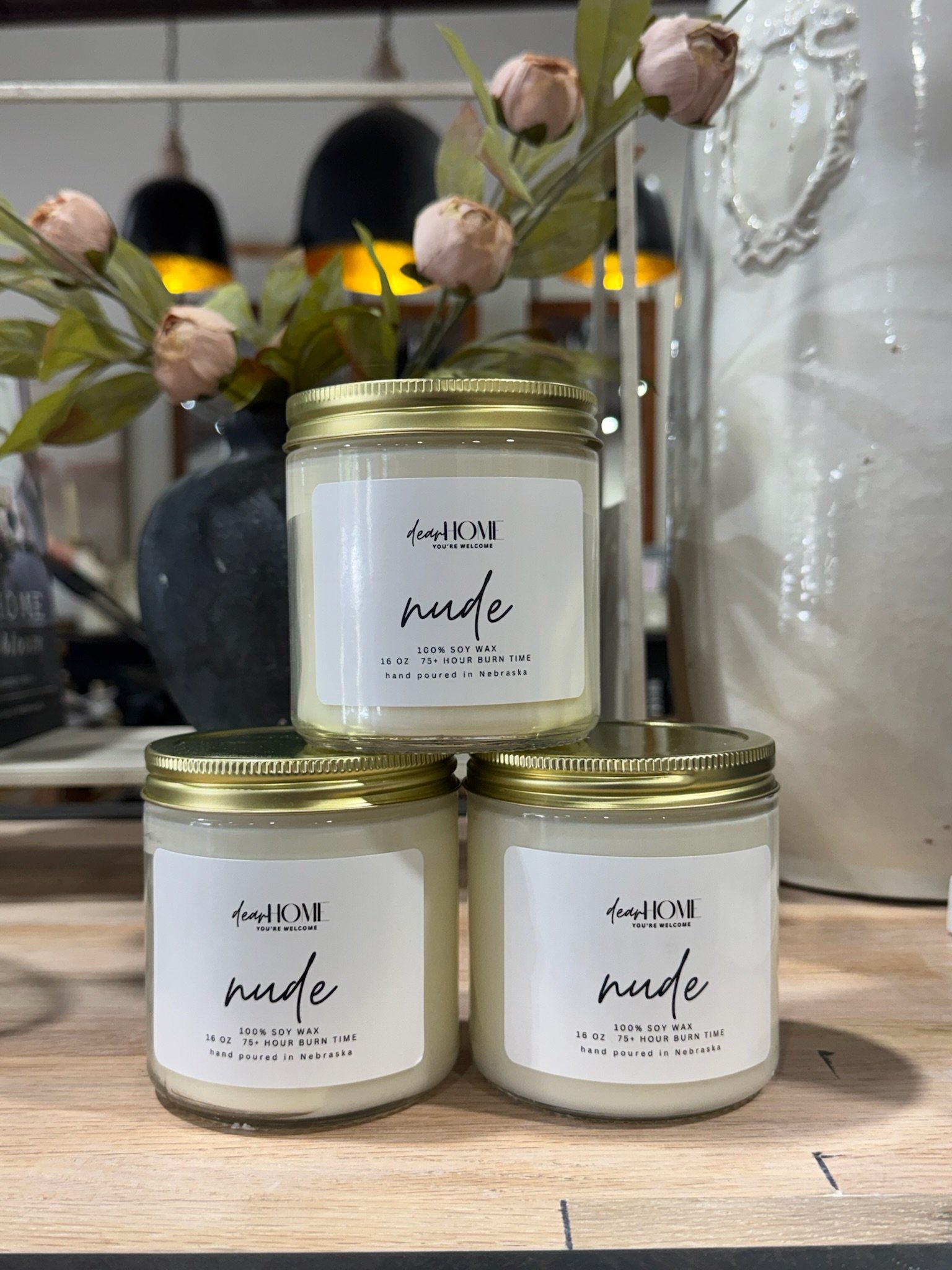 Nude dearHOME Candle