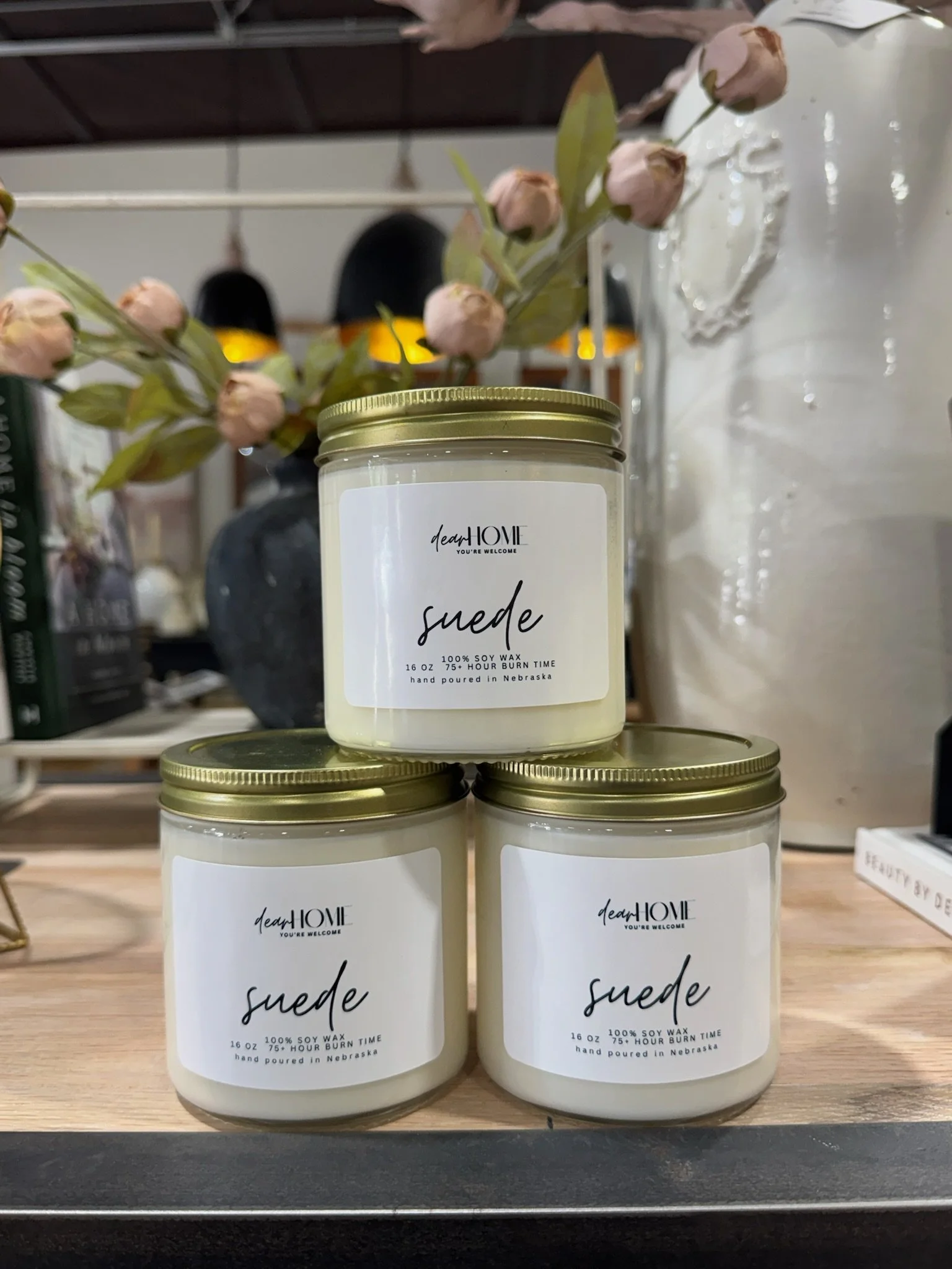 Suede  dearHOME Candle