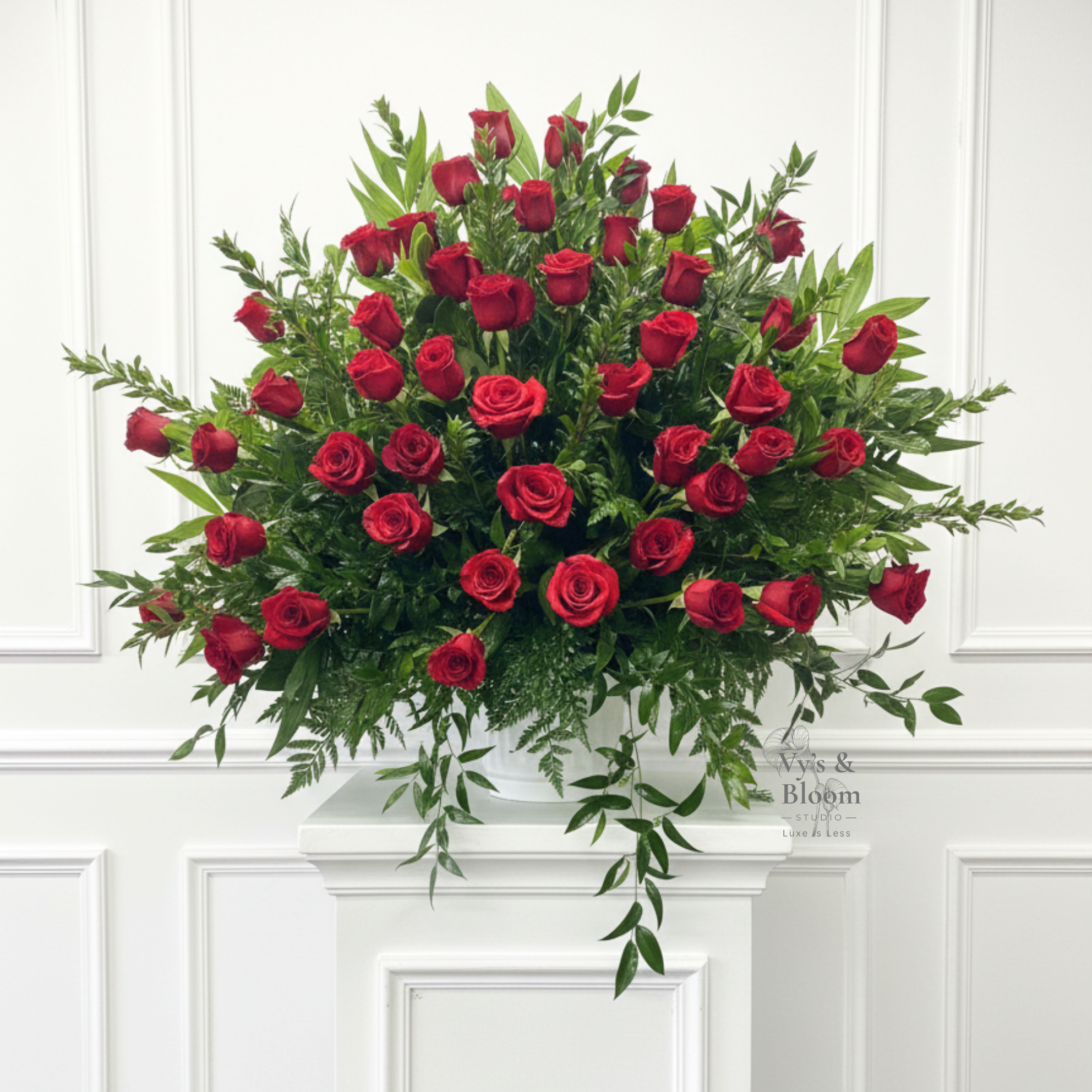 Rose Altar Arrangement