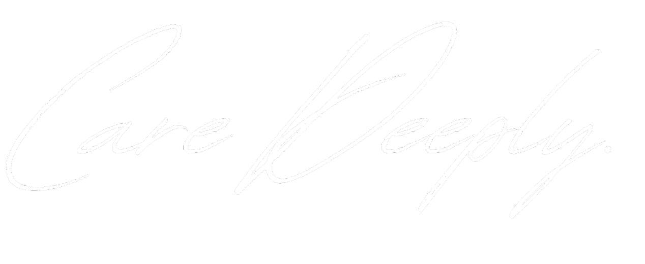 Stylized white cursive text on black background reads 'Care Replies'.