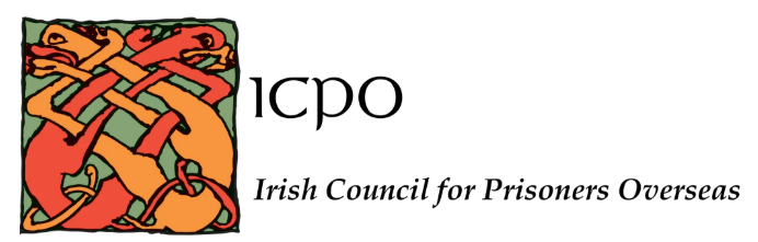 Logo for the Irish Council of Prisoners Overseas.