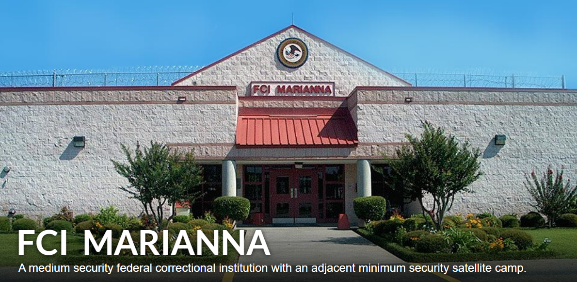 FCI Marianna SOMP facility medium security