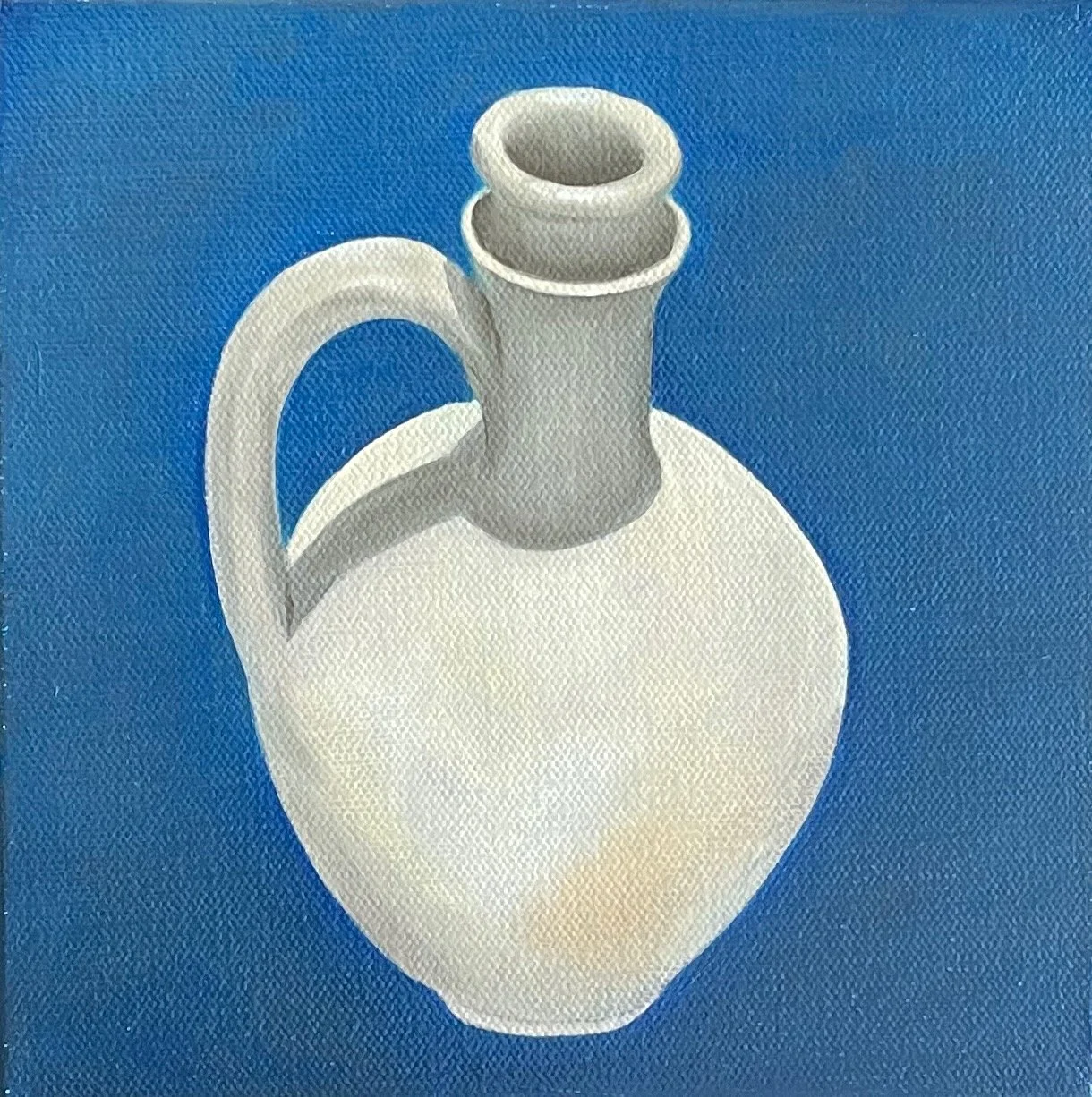 Oil painting of an Anatolian jug