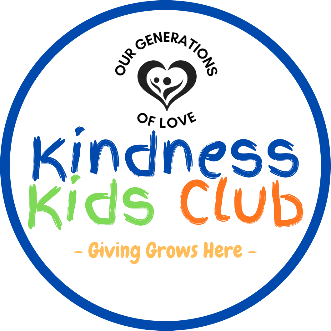 Colorful logo for Kids Kid's Club with the slogan "Growing Grows Here".