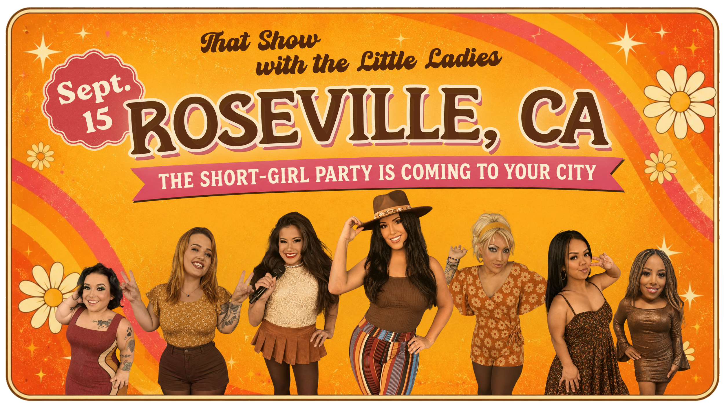 That Show with the Little Ladies coming to Roseville, California on September 15