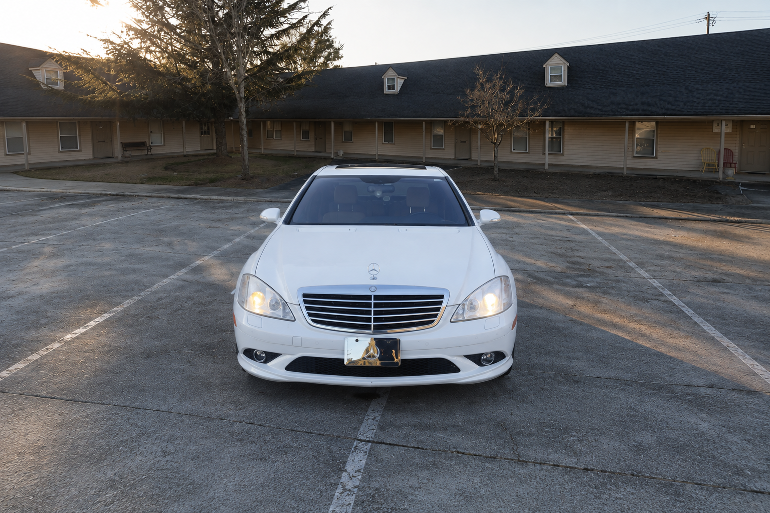 2011 White S550 Mercedes Benz