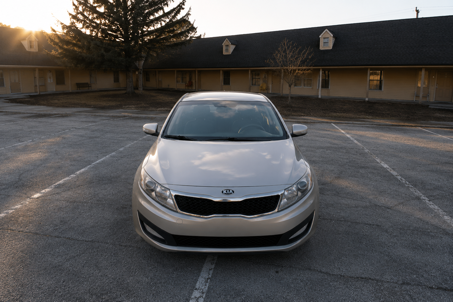 Tan 2011 Kia Optima