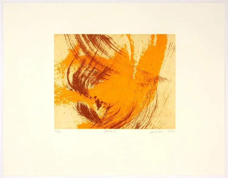 ○  SALTO II — photogravure Chine-collé sur papier Arche. Atelier Piroir, Montréal 2025. 30 exemplaires existants. Dimension oeuvre: 20.5 x 26 cm. Dimension papier: 37 x 48 cm.