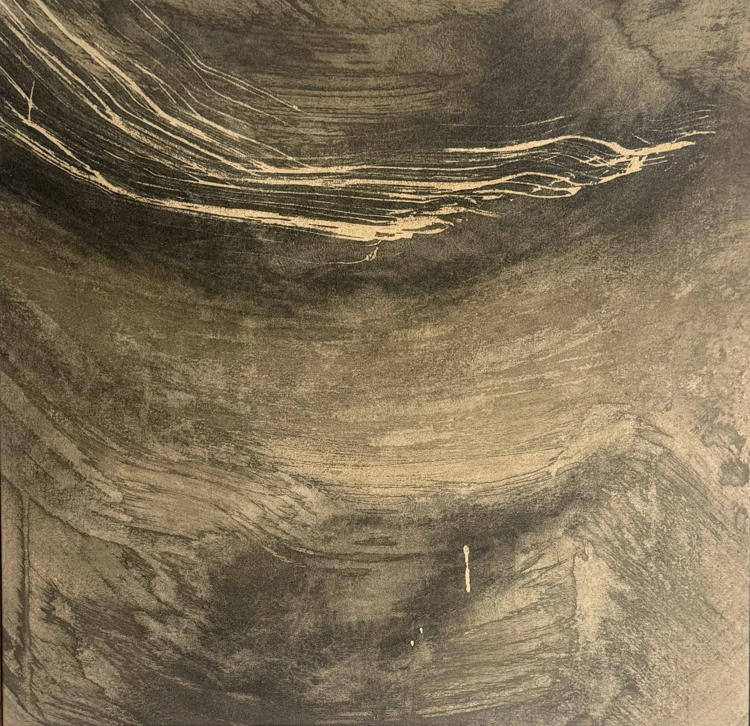 ○ LEVITAS, 2026 — Huile et acrylique sur toile de coton, 76.2 x 78.7 cm 