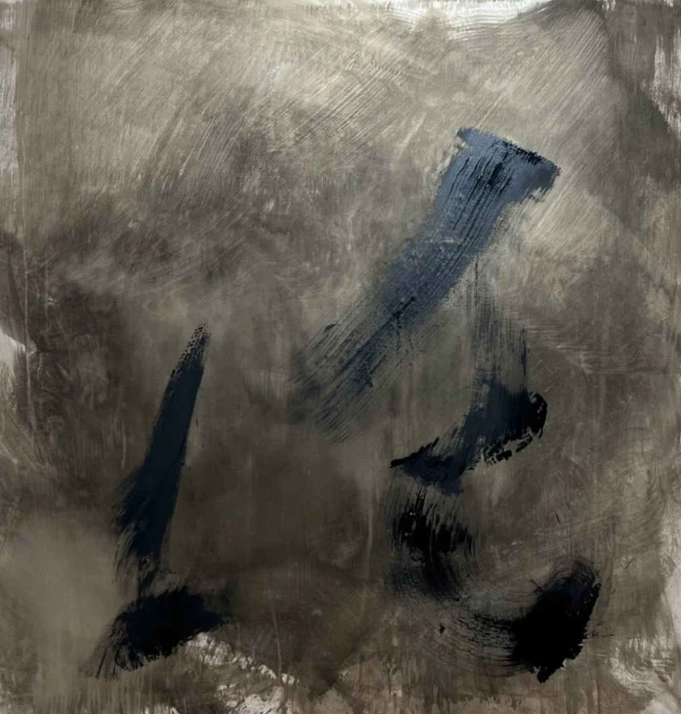 ○ FOEHN, 2024 — Technique mixte sur toile, 193 x 190.5 cm