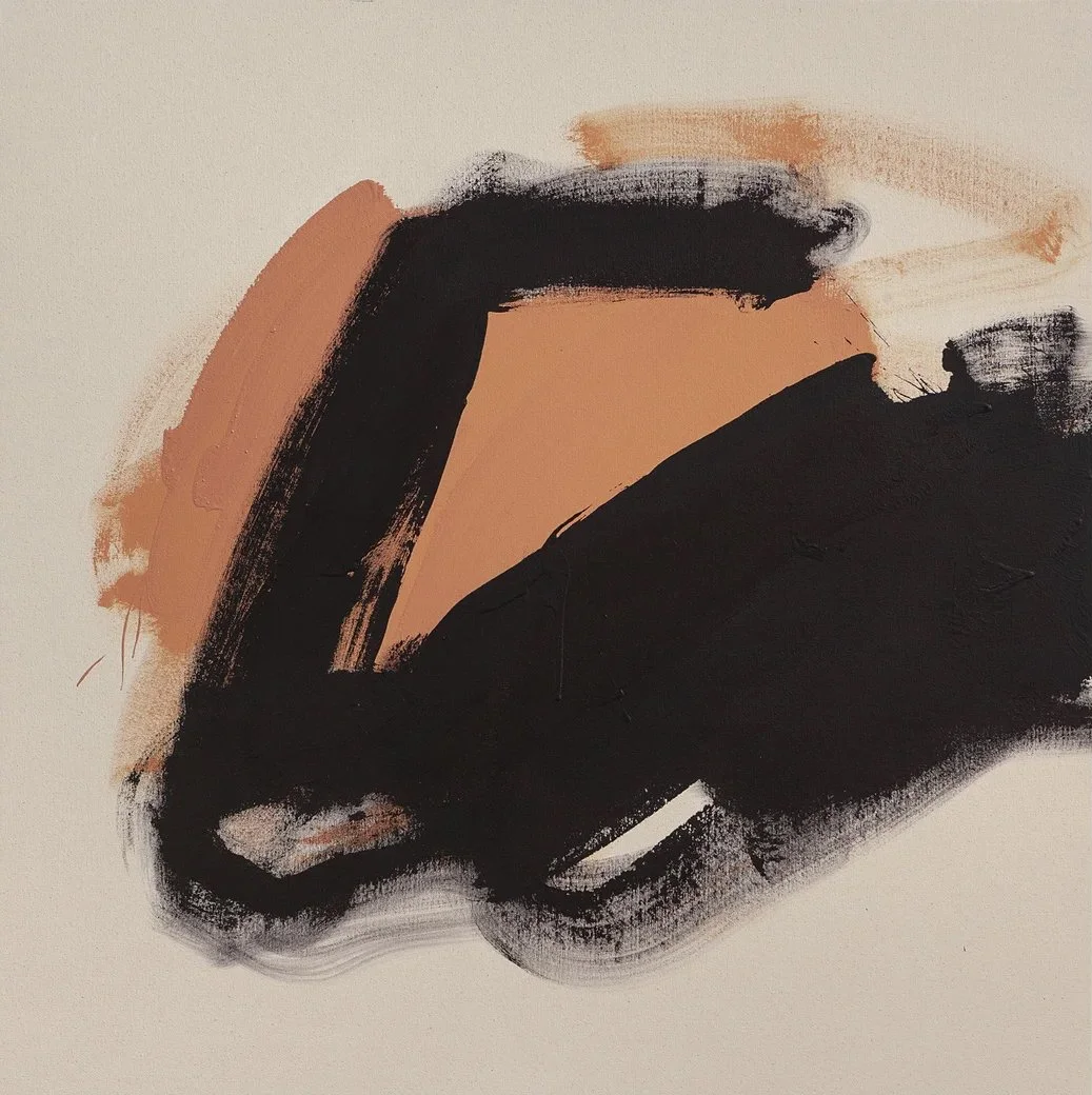 ● Midi, 2019 — Technique mixte sur toile, 96.5 x 96.5 cm. Collection MEMORIA.
