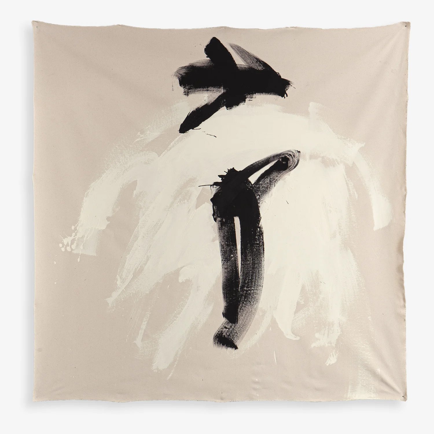 ● Béa, 2019 — Technique mixte sur toile, 73 x 70 cm.
