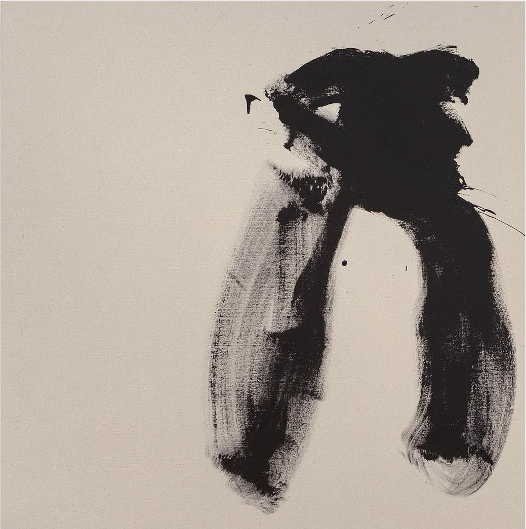 ● Vers 17h, 2019 — Technique mixte sur toile, 96.5 x 96.5 cm
