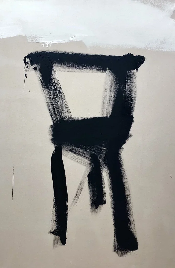 ● CHAISE CARRÉE, 2019 — Acrylique sur toile, 166 x 108 cm