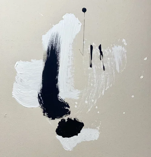● HIVER 1, 2022 —Acrylique sur toile, 76.2 x 76.2 cm 