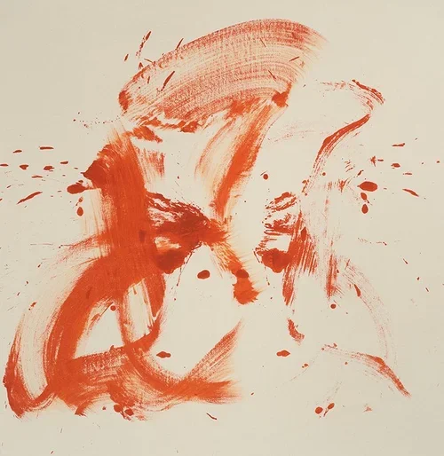 ○ FRENCH KISS, 2022 — Technique mixte sur toile, 137.2 x 132.1 cm