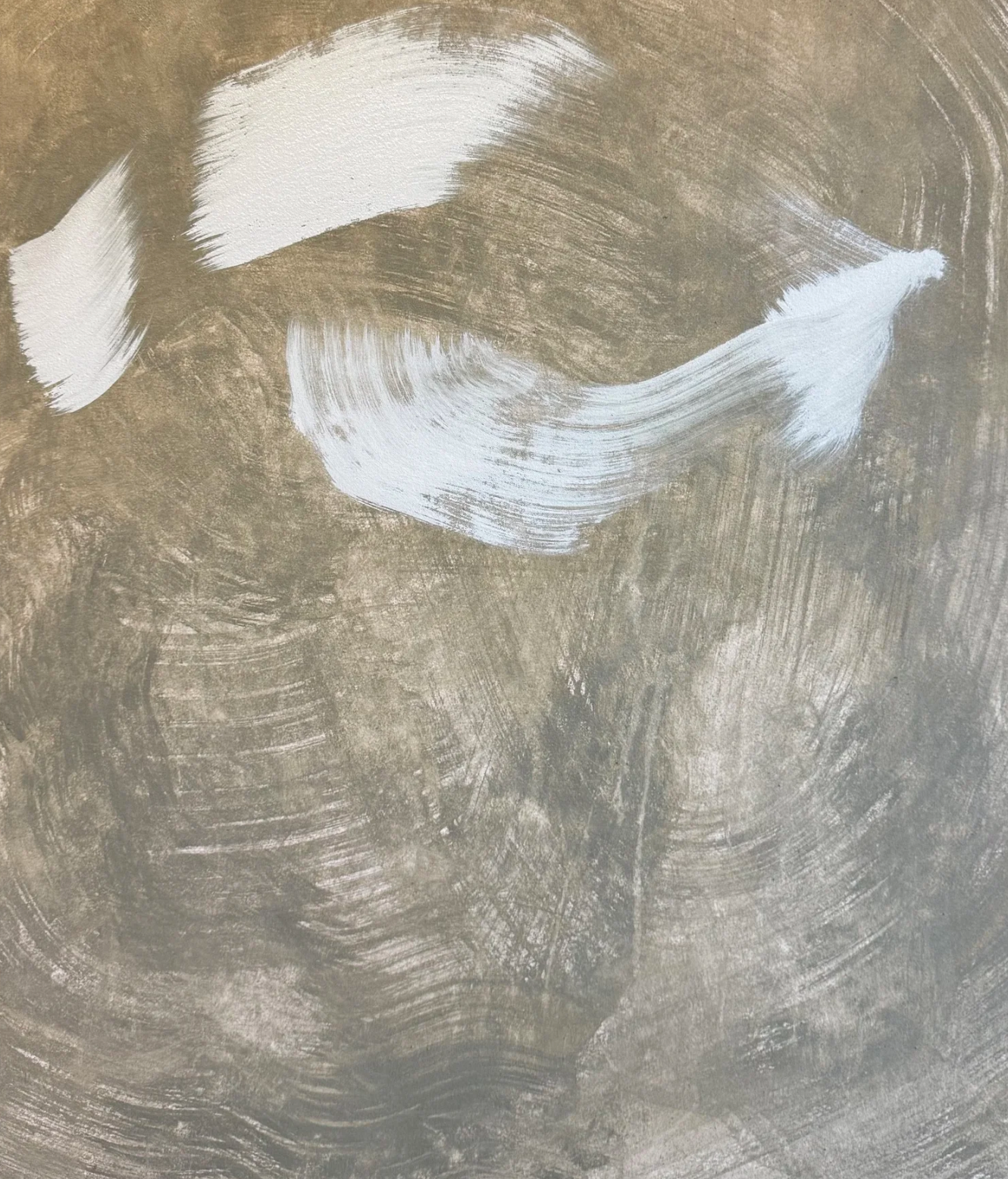 ○ LABRADOR, 2025 — Technique mixte sur toile, 101.6 x 76.2 cm