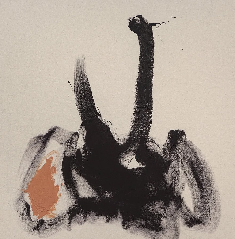 ● Minuit, 2019 — Technique mixte sur toile, 96.5 x 96.5 cm